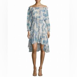 DVF Chiffon Butterfly Dress
